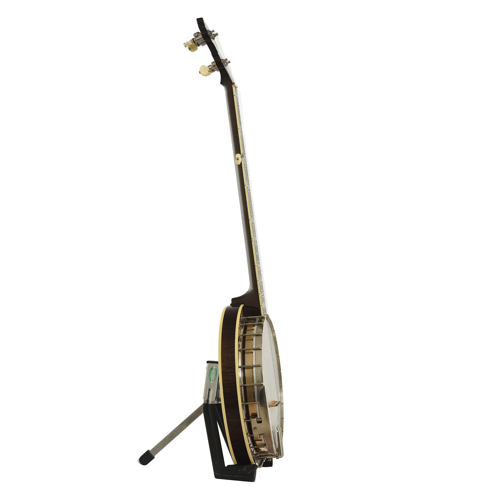 Side of Deering Tenbrooks Saratoga Star Resonator Banjo