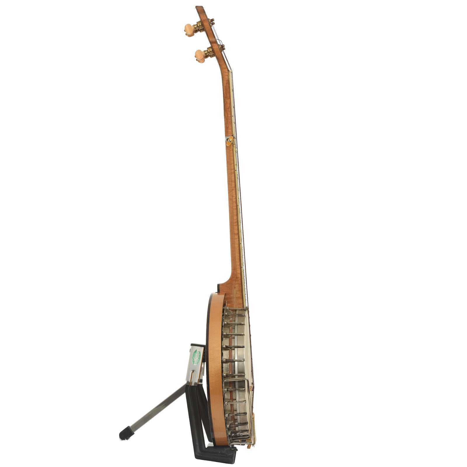 Side of Vega Tubaphone Conversion Banjo