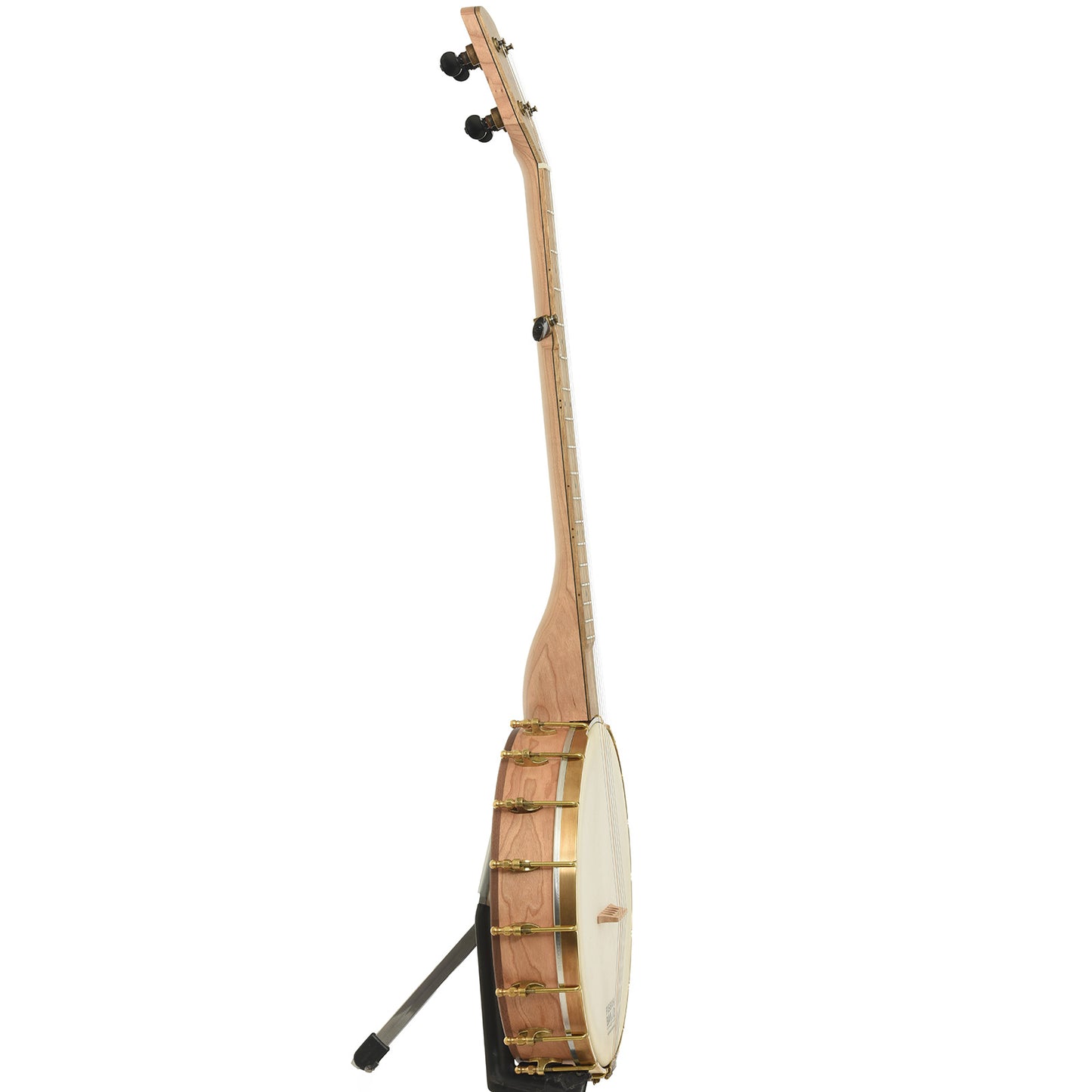 Side of Pisgah Appalachian 11in Short Scale Openback Banjo & Gigbag, Walnut