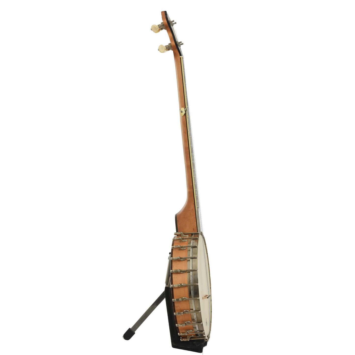 Side of Mike Ramsey Bacon Model Open Back Banjo