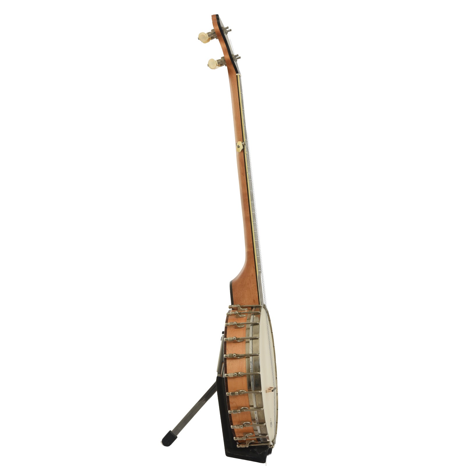 Side of Mike Ramsey Bacon Model Open Back Banjo