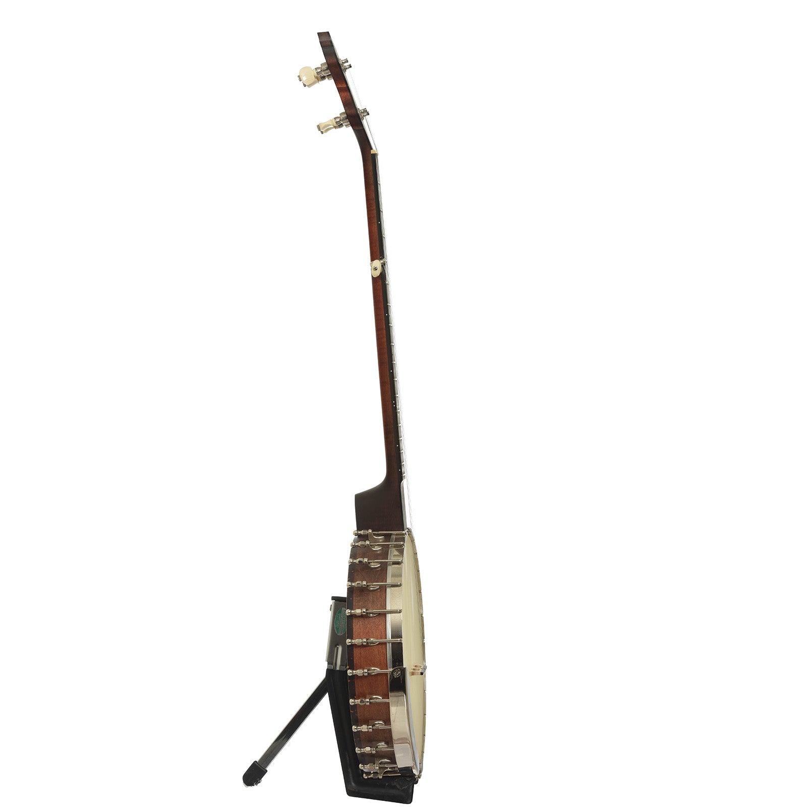 Side of Ome Juniper Deluxe 12" Open Back Banjo