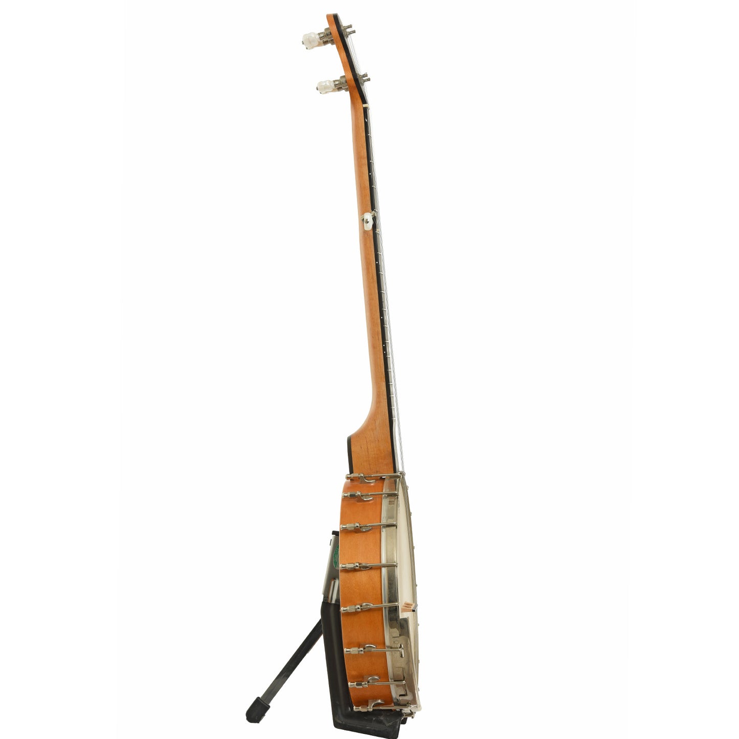 Side of Mike Ramsey Custom Maple Special Open Back Banjo