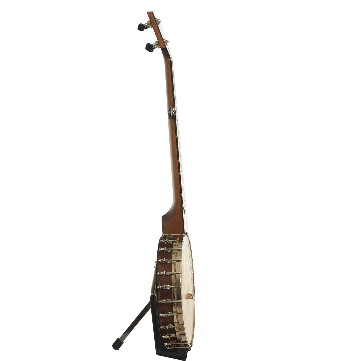 Side of Rickard Dobson Custom Openback Banjo 