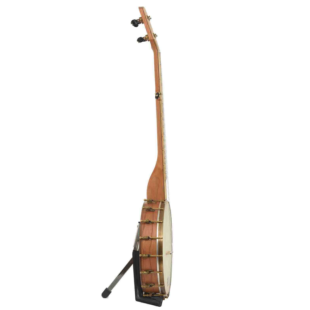 Full Side of Pisgah Possum 12in Cherry Openback Banjo