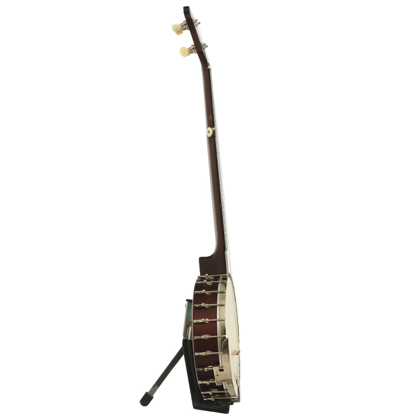 Side of Recording King OT-25 Madison Openback Banjo