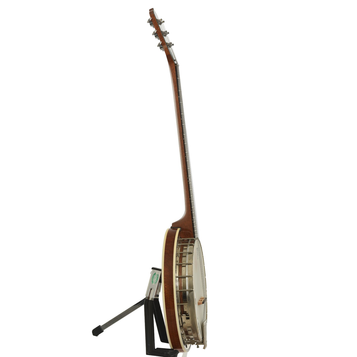 Side of Deering Deluxe 6 Banjo Guitar