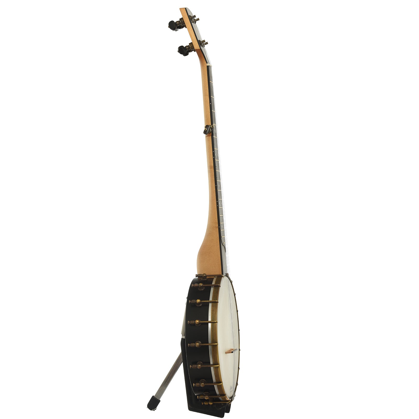 Side of Rickard Maple Ridge 11 in. Openback Banjo