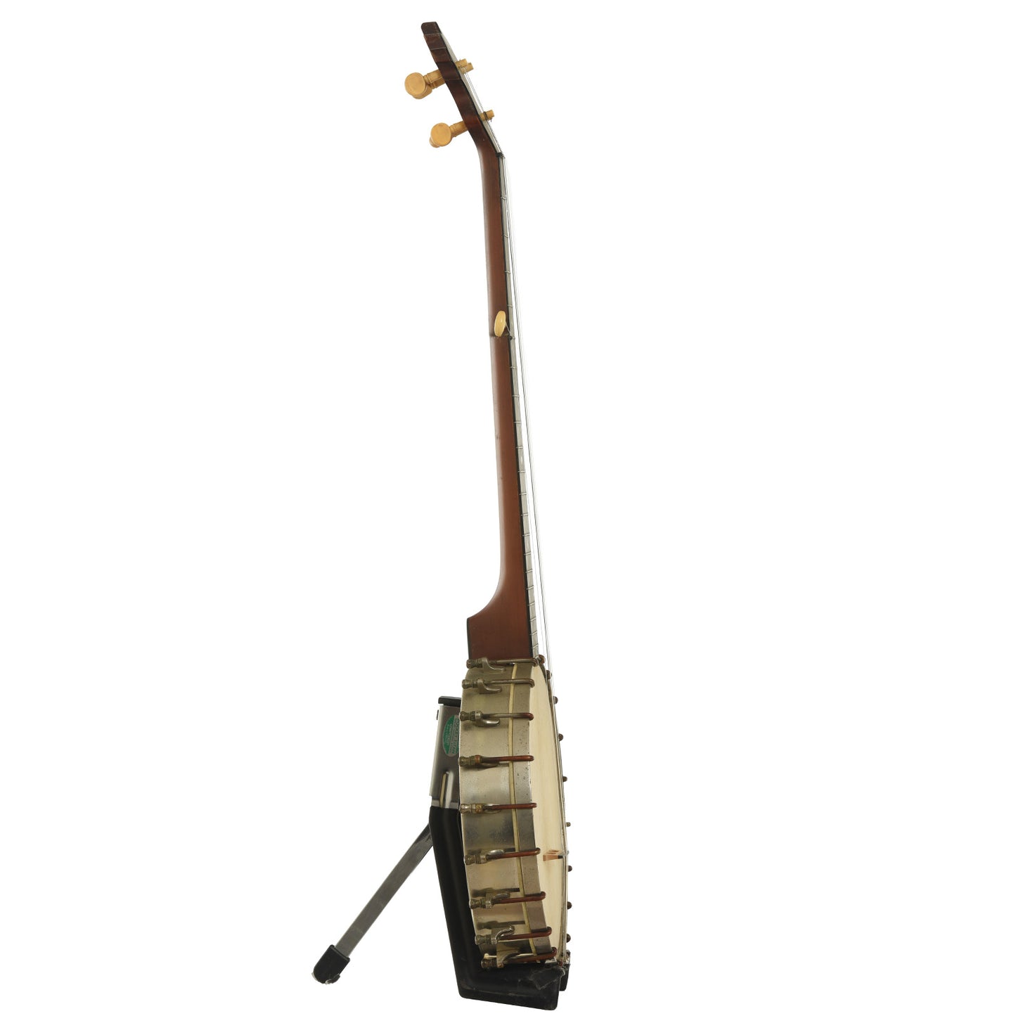 Full side of S.S. Stewart American Princess Openback Banjo