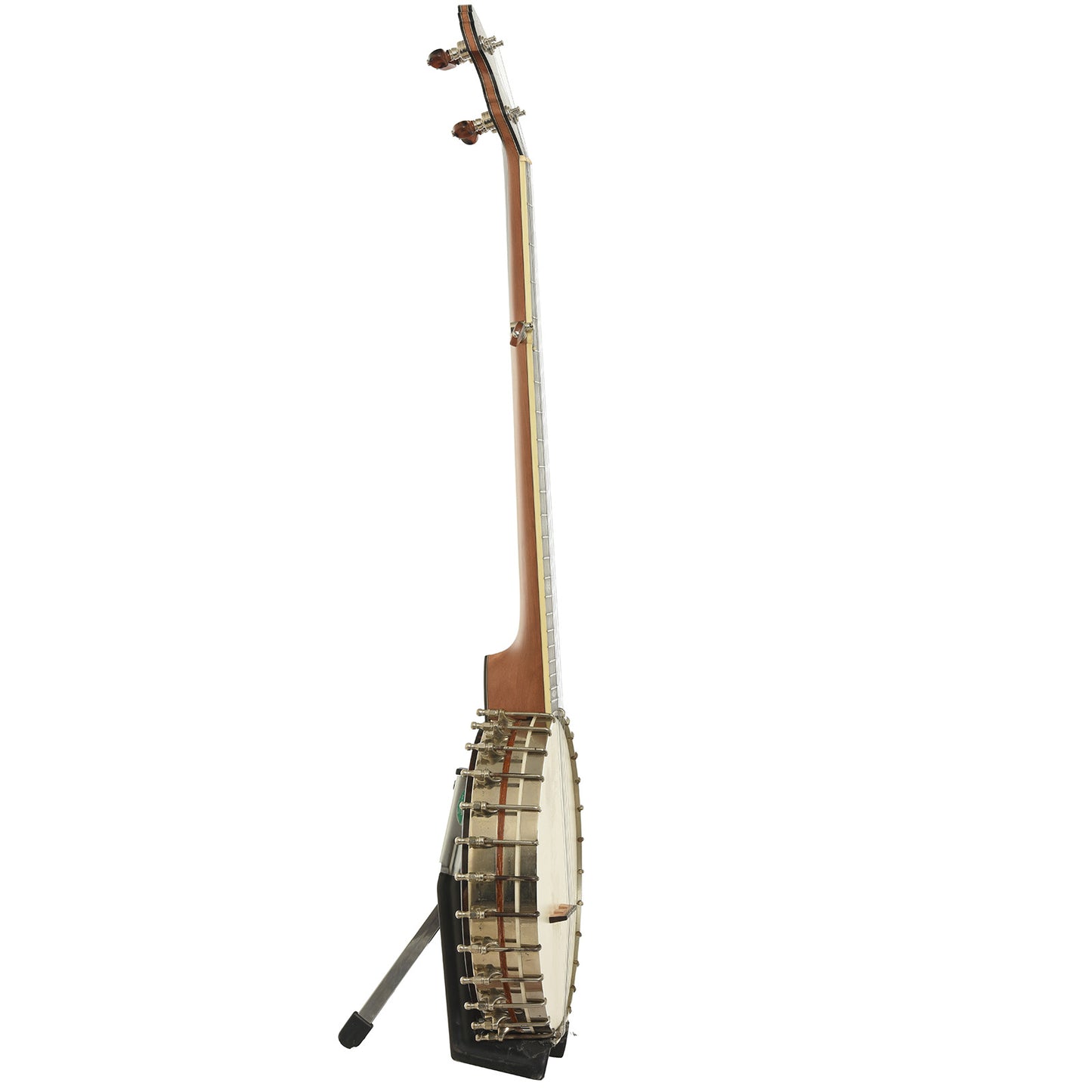 Side of R.M. Anderson Vega Tubaphone Conversion Banjo