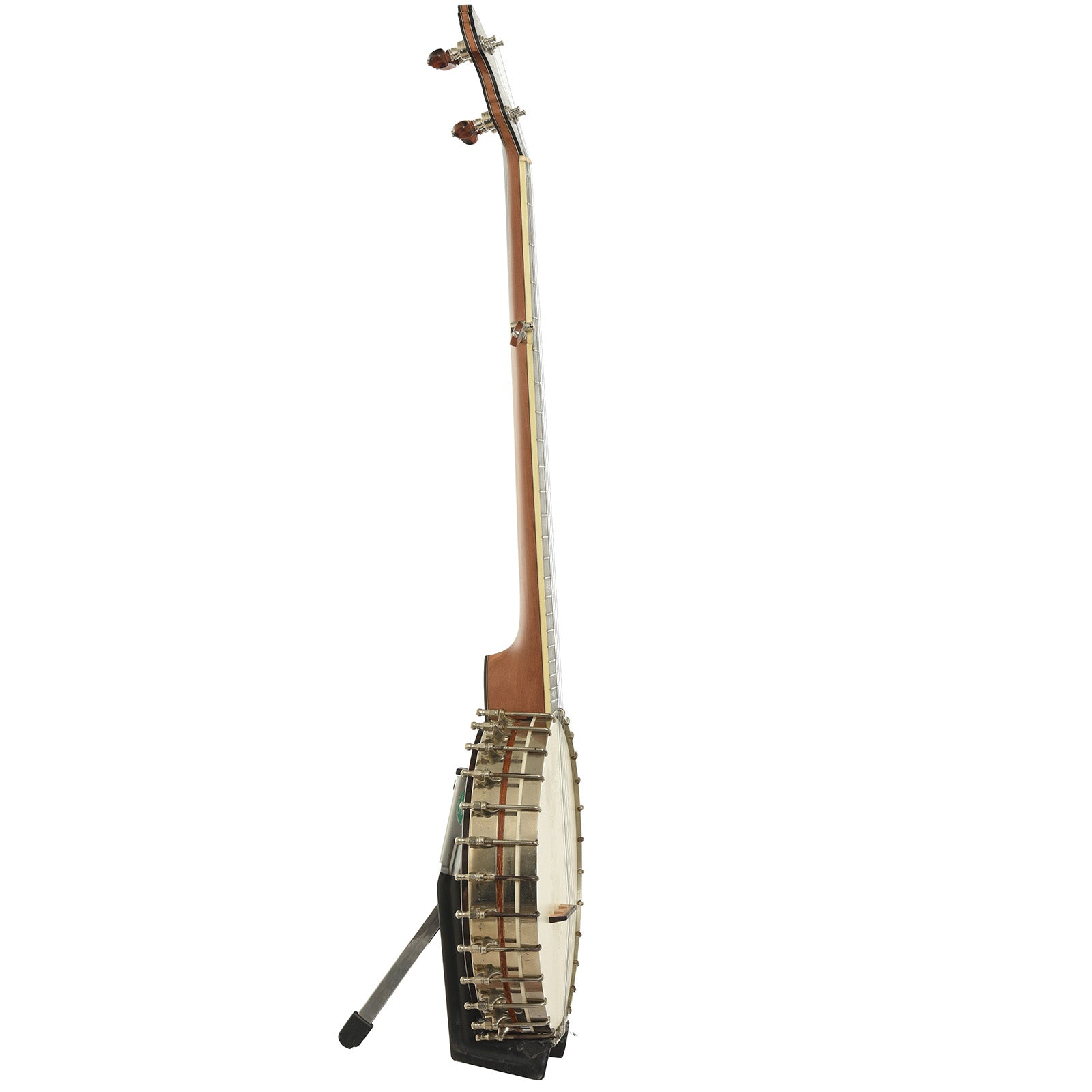 Side of R.M. Anderson Vega Tubaphone Conversion Banjo