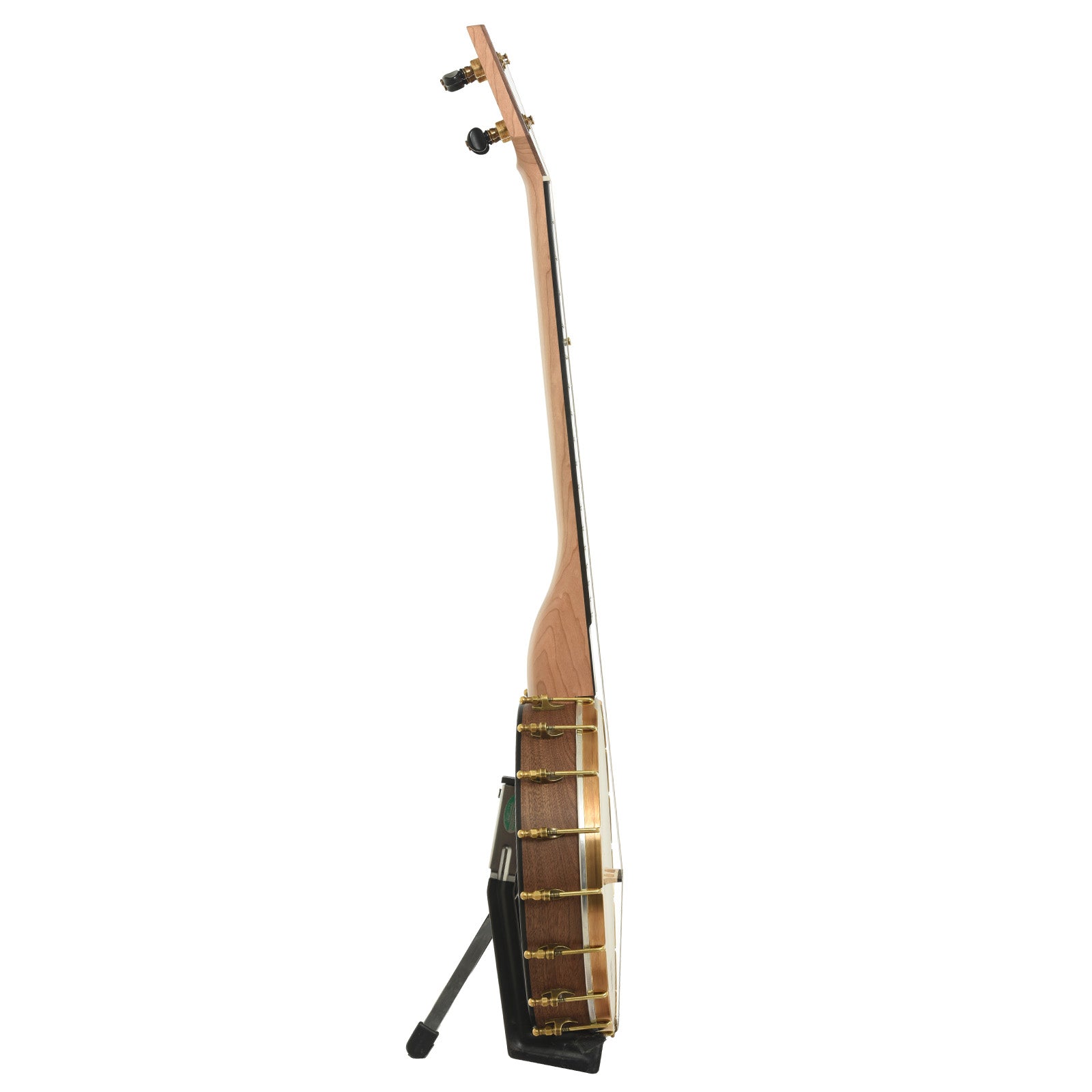 Side of Pisgah Roscoe 12" Lefthanded Openback Banjo 