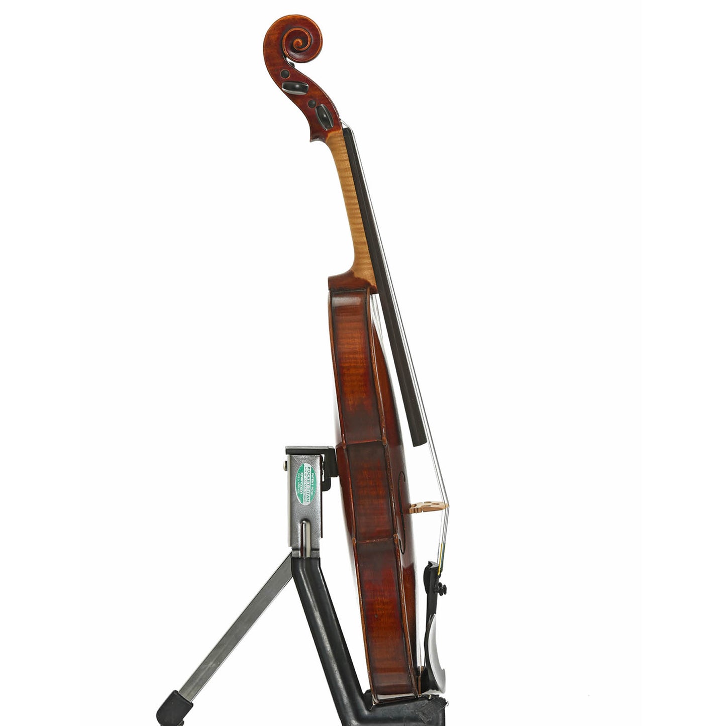 Side of Vuillaume Label Violin