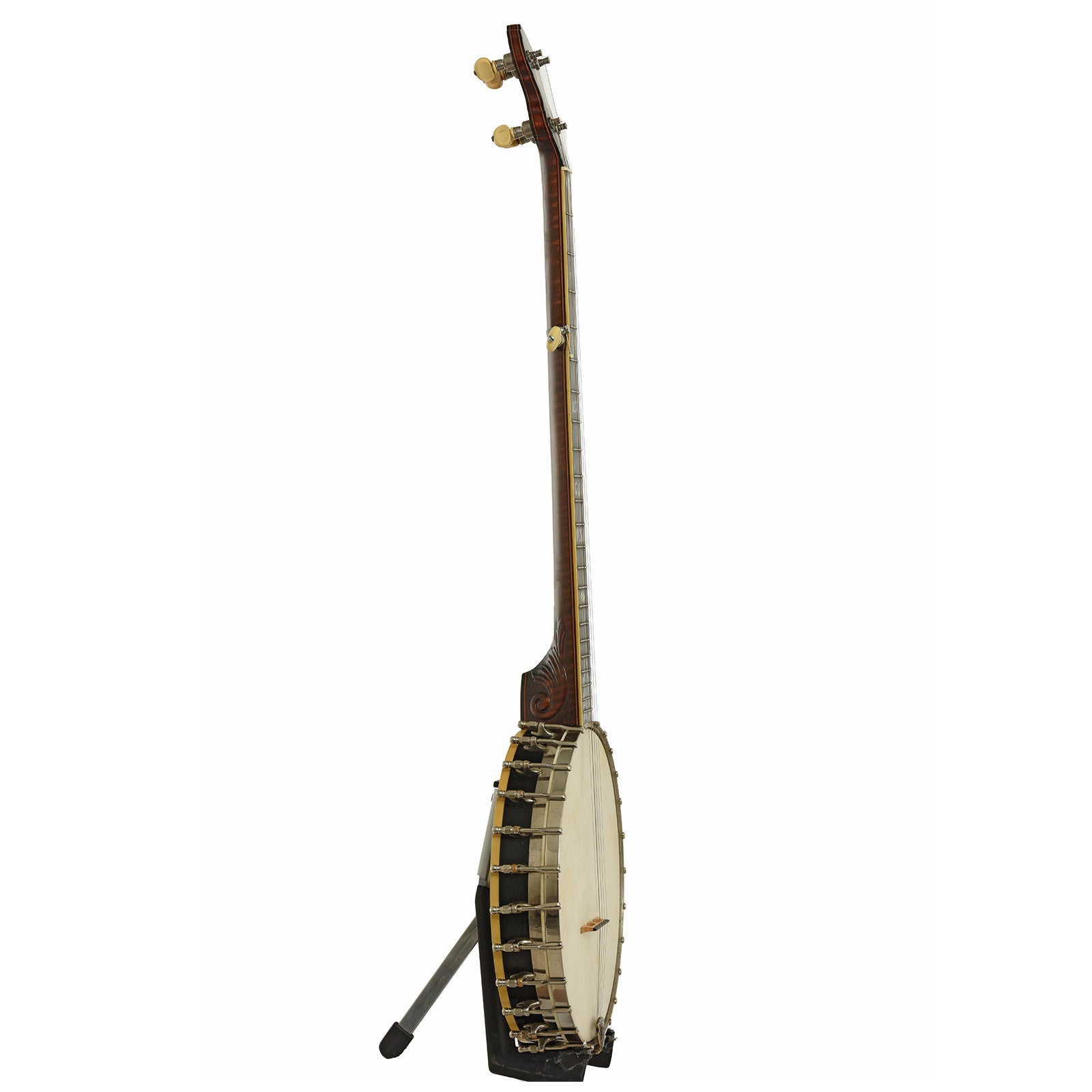 Side of Fairbanks No. 0 Custom Open Back Banjo