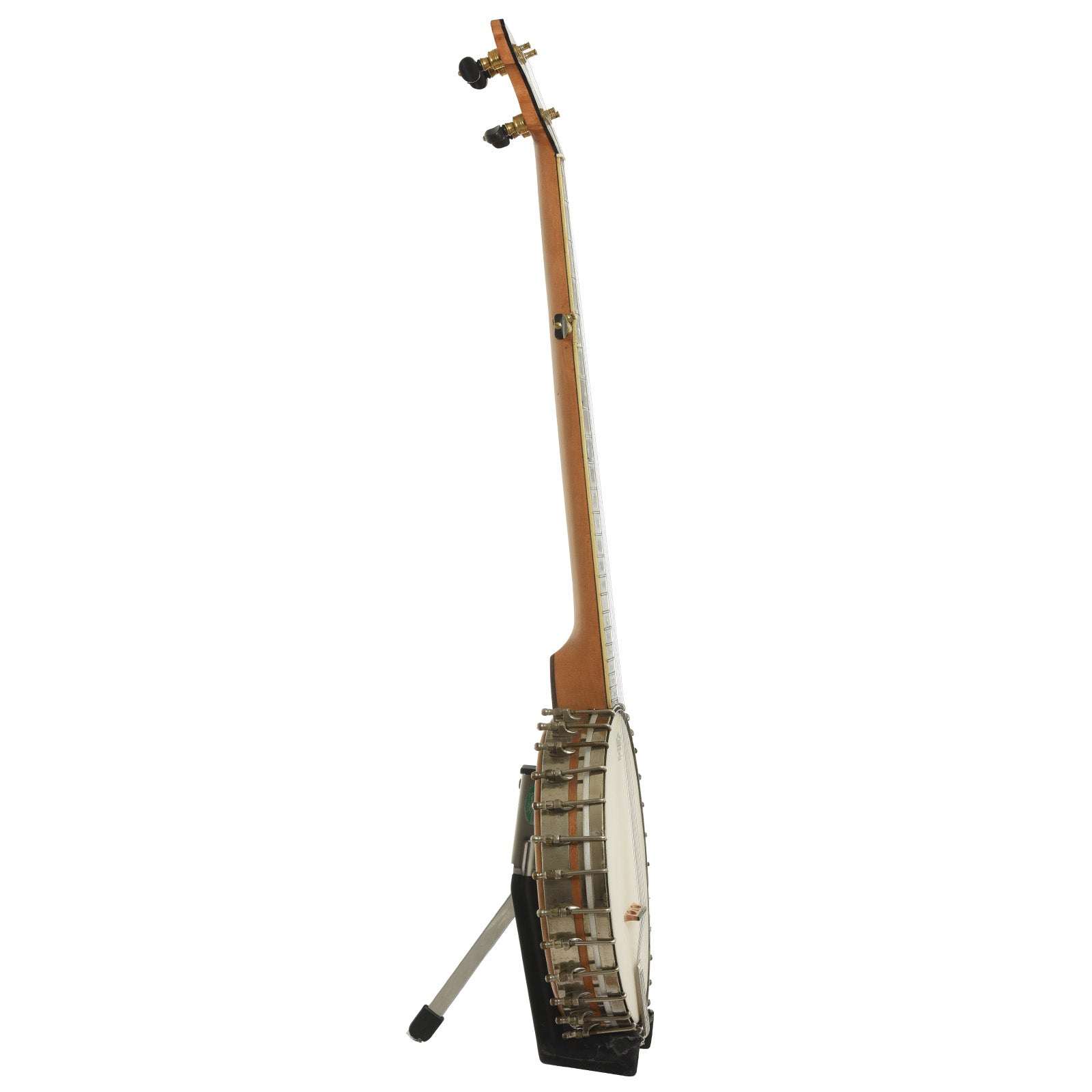 Side of A.C. Fairbanks Whyte Laydie No.2 Openback Banjo