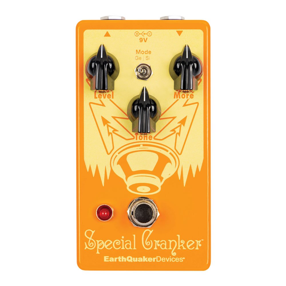 EarthQuaker Devices Special Cranker Overdrive Pedal, Front 1