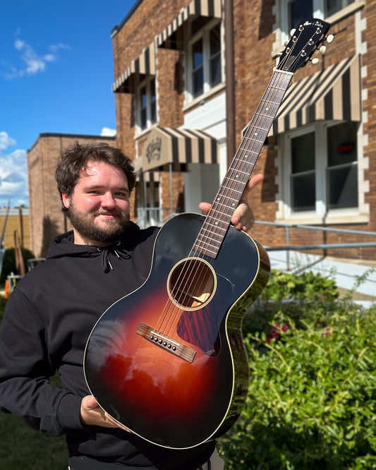 Showroom photo of Huss & Dalton Crossroads Acoustic Guitar (2016)