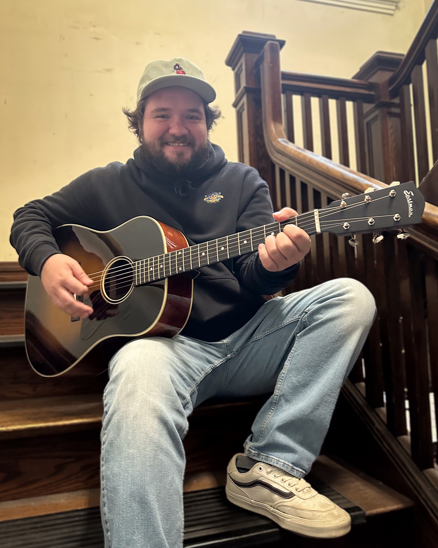 Showroom photo of Eastman E6 SS-TC-SB Acoustic Guitar (2025)
