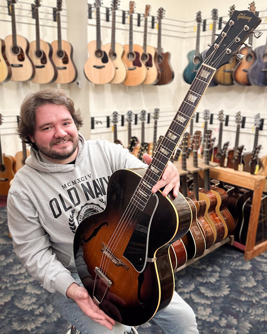 Showroom photo of Gibson L-50 Archtop Acoustic Guitar (1953)