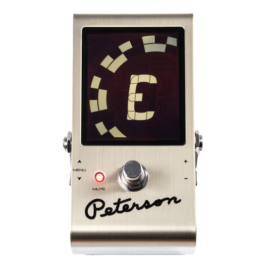 Front of Peterson StroboStomp LE 75th Anniversary Limited Edition Pedal Tuner