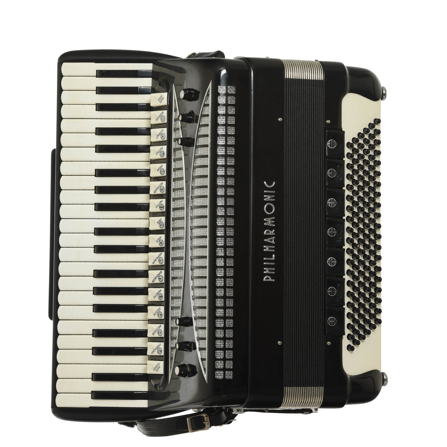 Image 2 of Philharmonic Dual Tone Chamber Electronic Keyboard Accordion