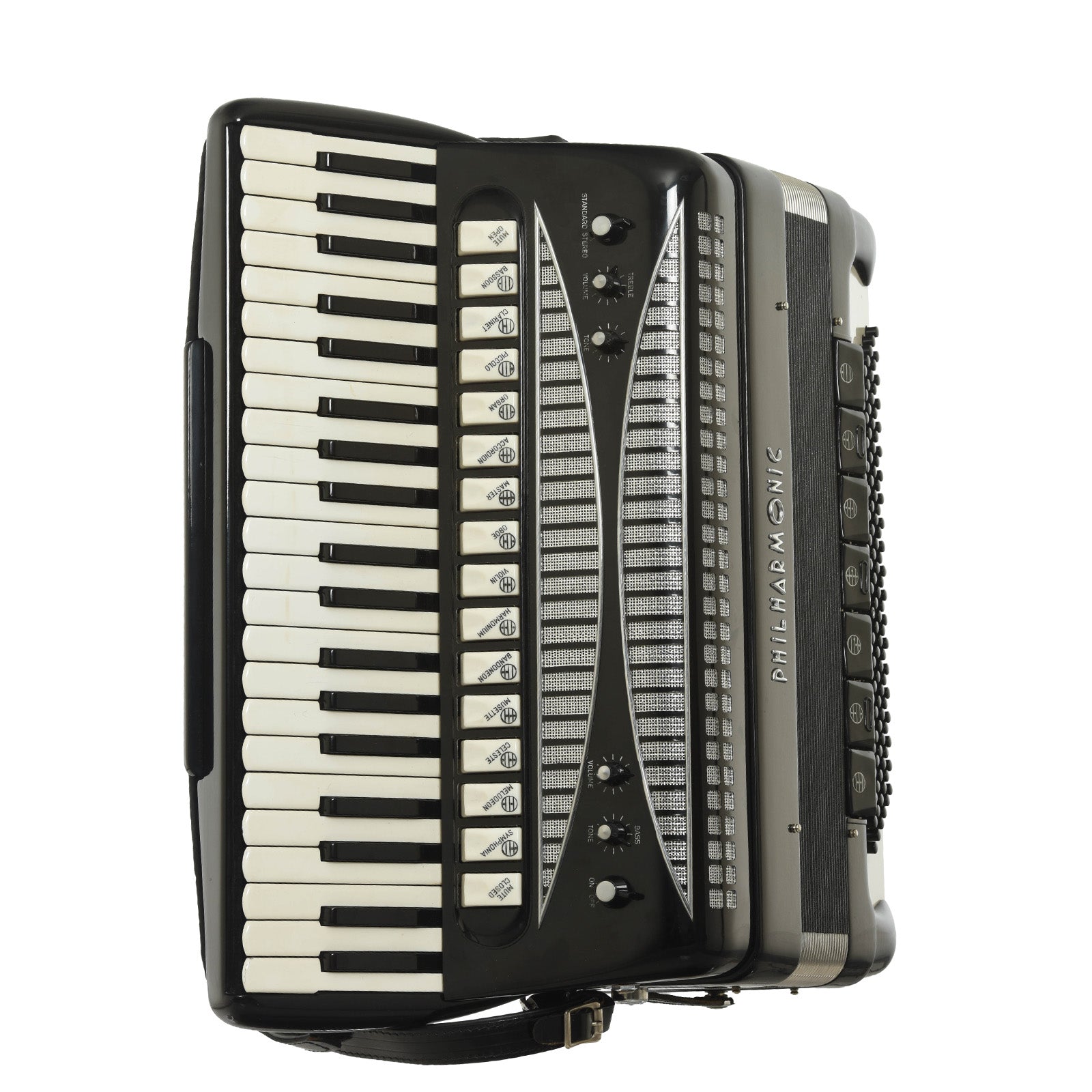 Image 3 of Philharmonic Dual Tone Chamber Electronic Keyboard Accordion