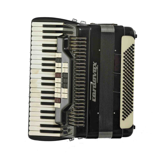 Front of Cordovox Accordion with Combo Amp and Tone Generator