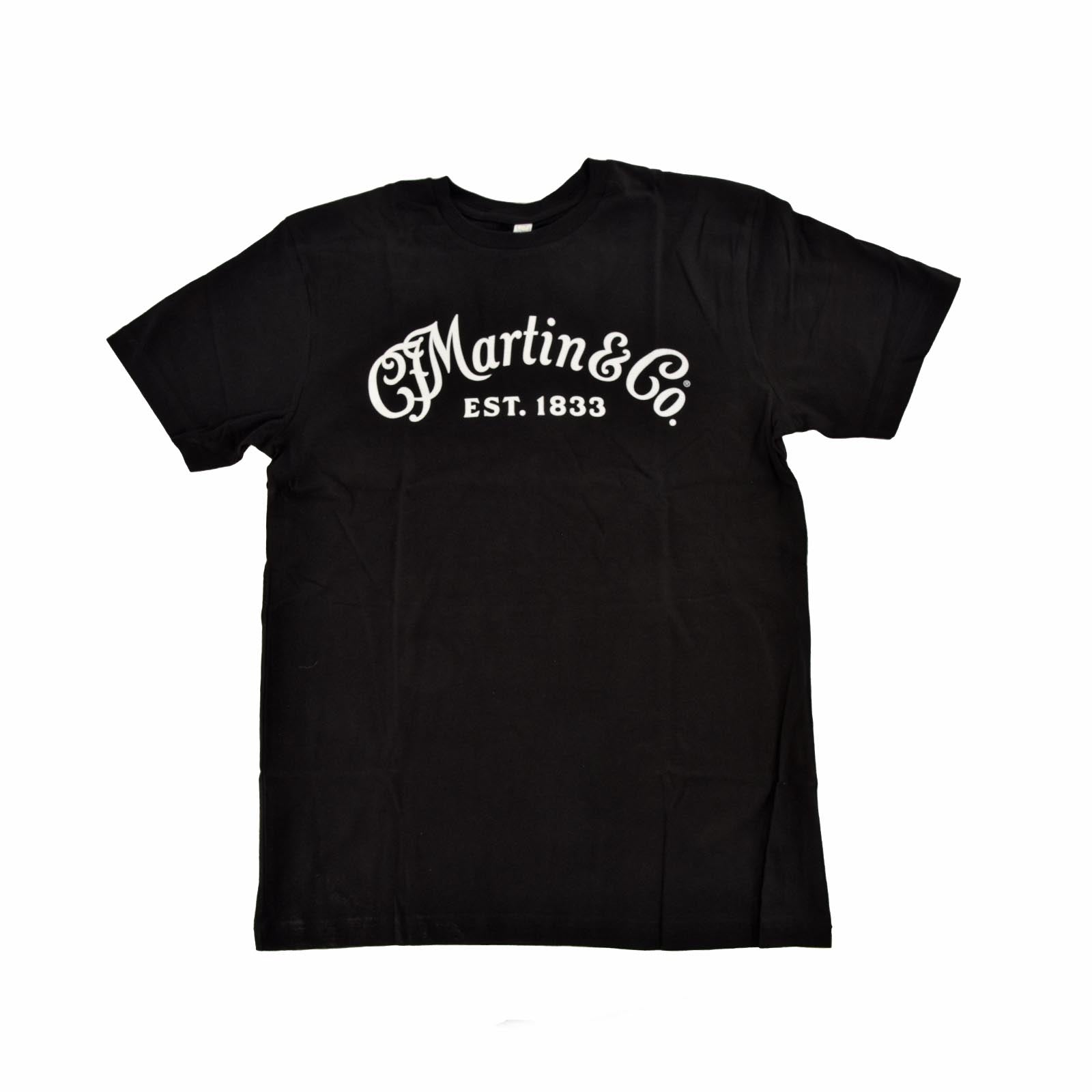 Martin Merchandise Martin Logo Black Shirt, Various Sizes – Elderly Instruments