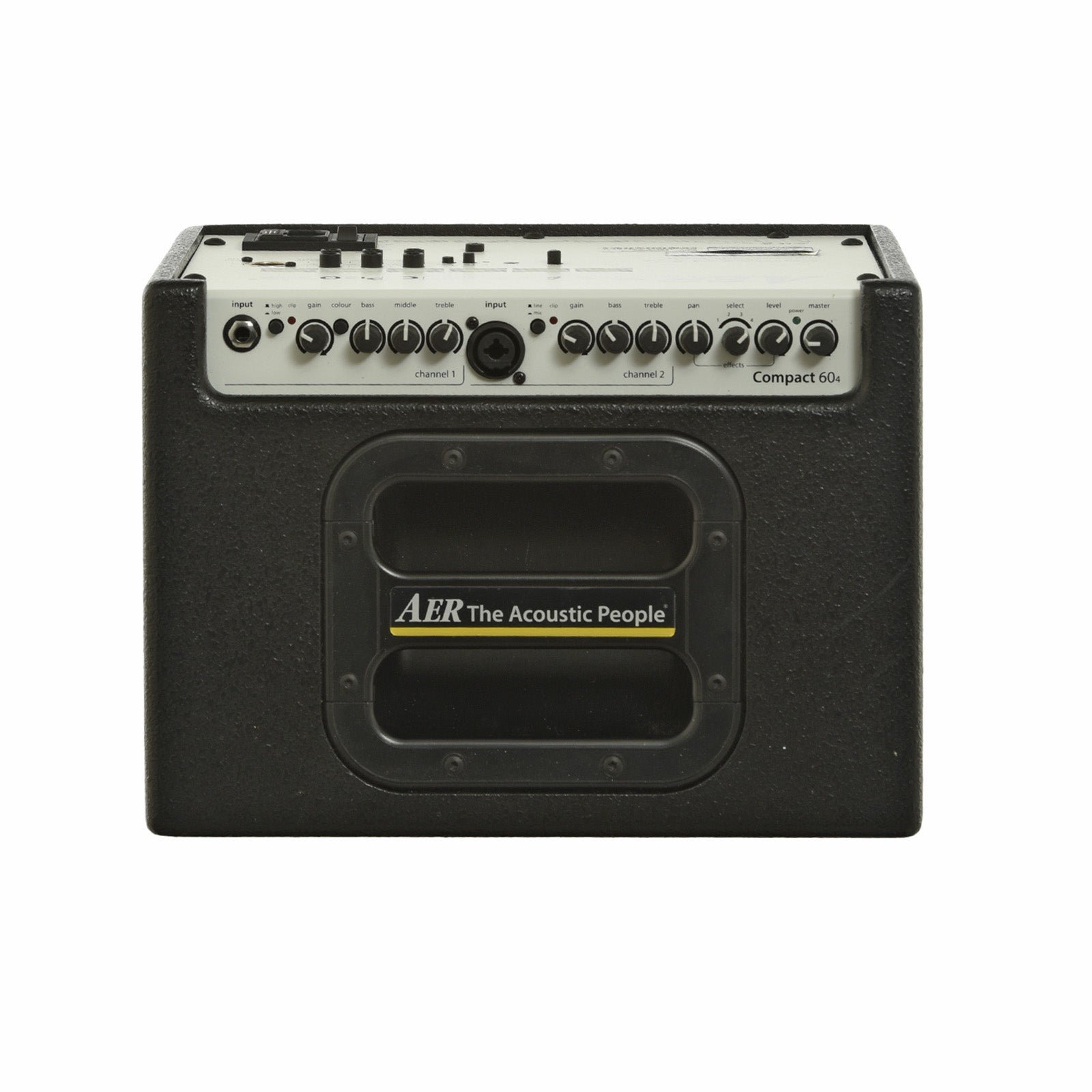 Controls of AER Compact 60/4 Acoustic Amp