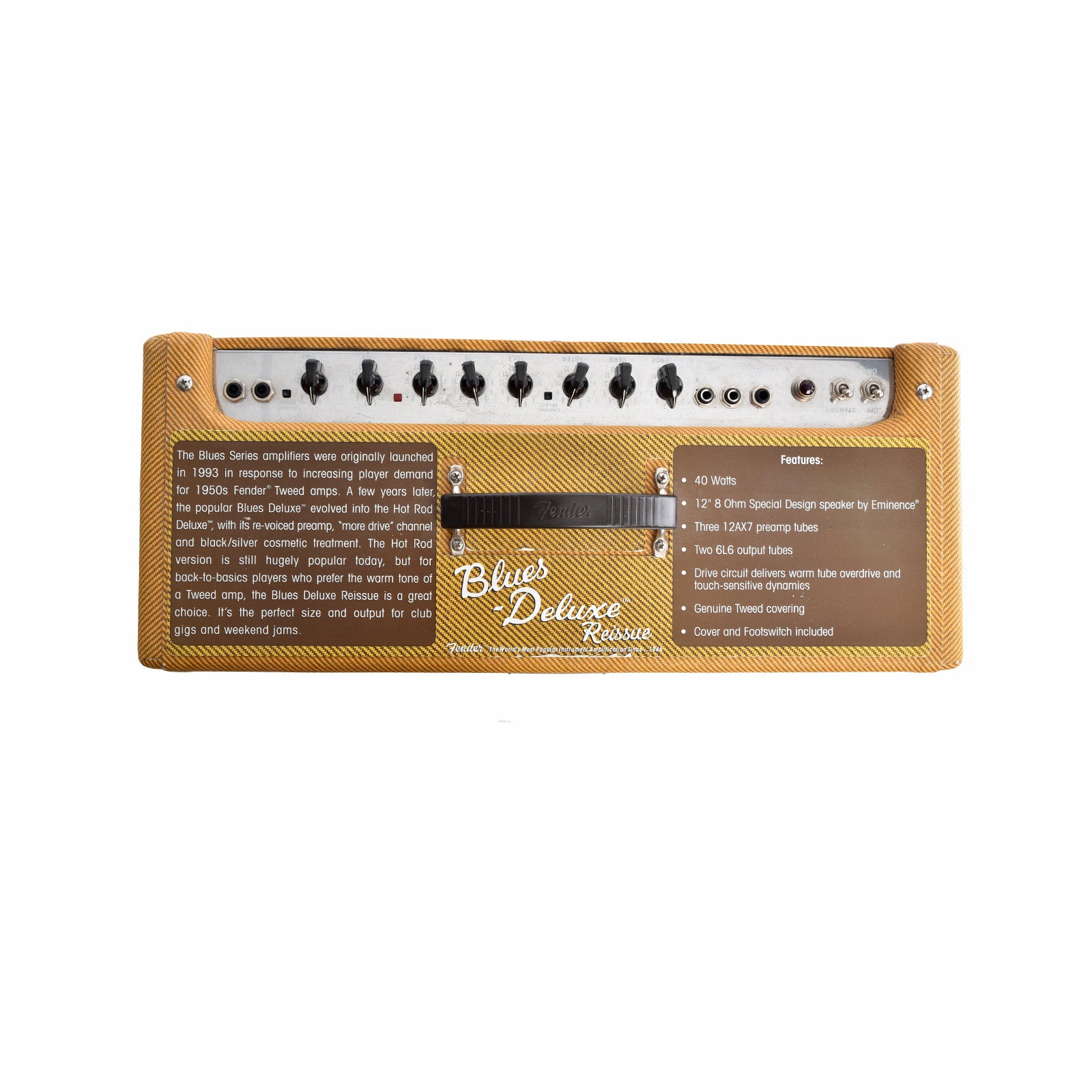 Top of Fender Blues Deluxe Reissue