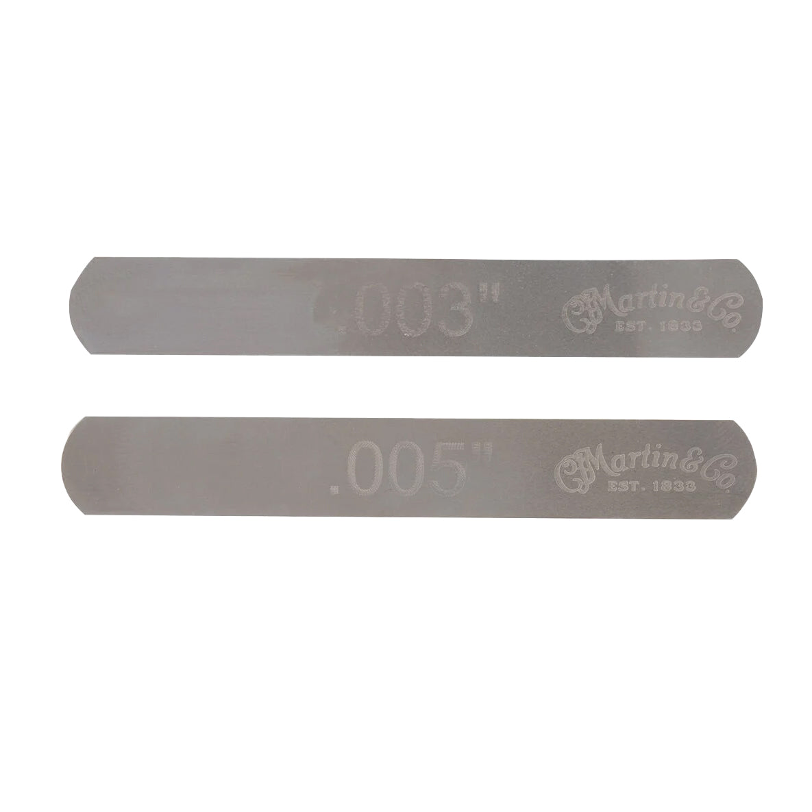 .003" and .005" feeler gauge