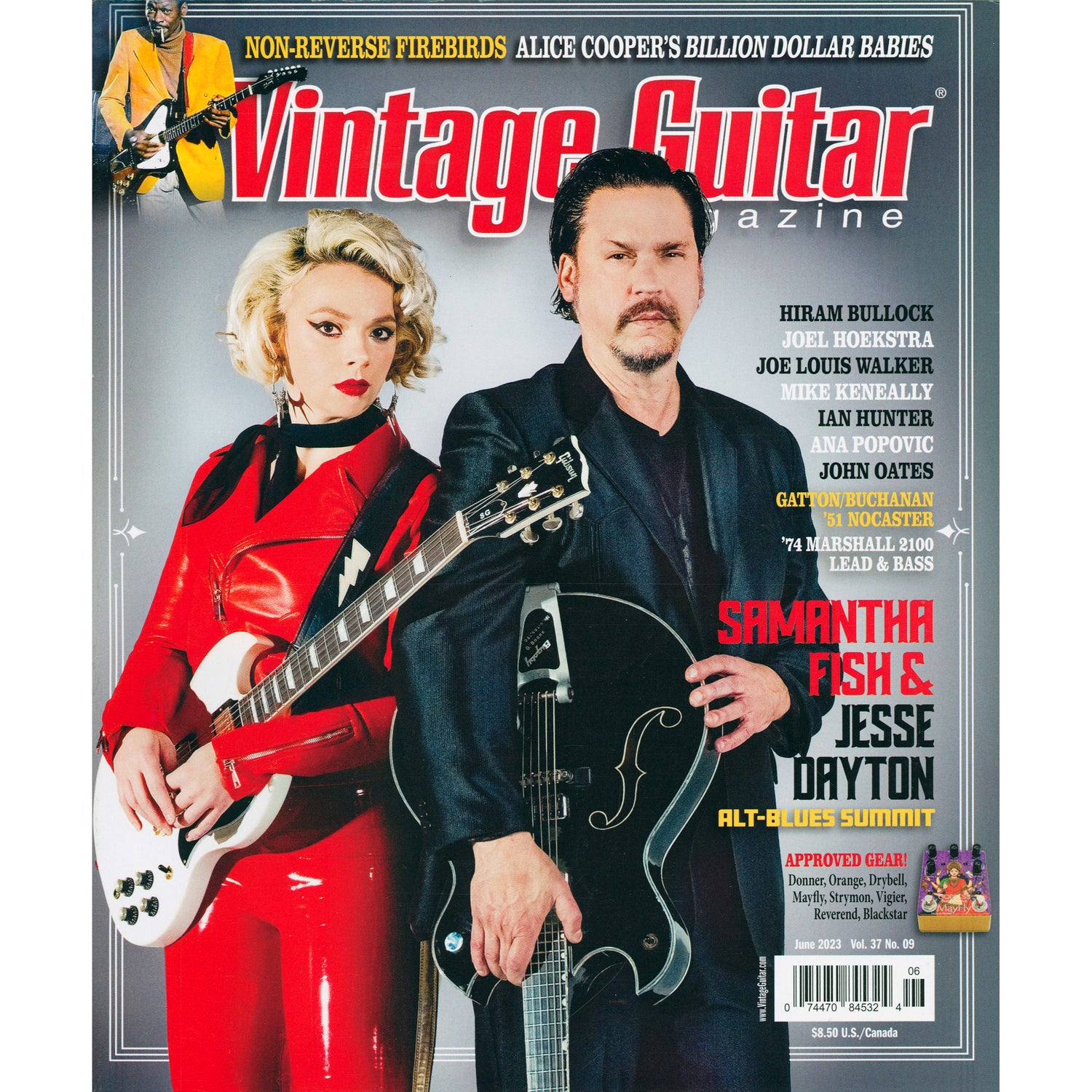 Image 1 of Vintage Guitar Magazine - June 2023 - SKU# VG-202306 : Product Type Media : Elderly Instruments