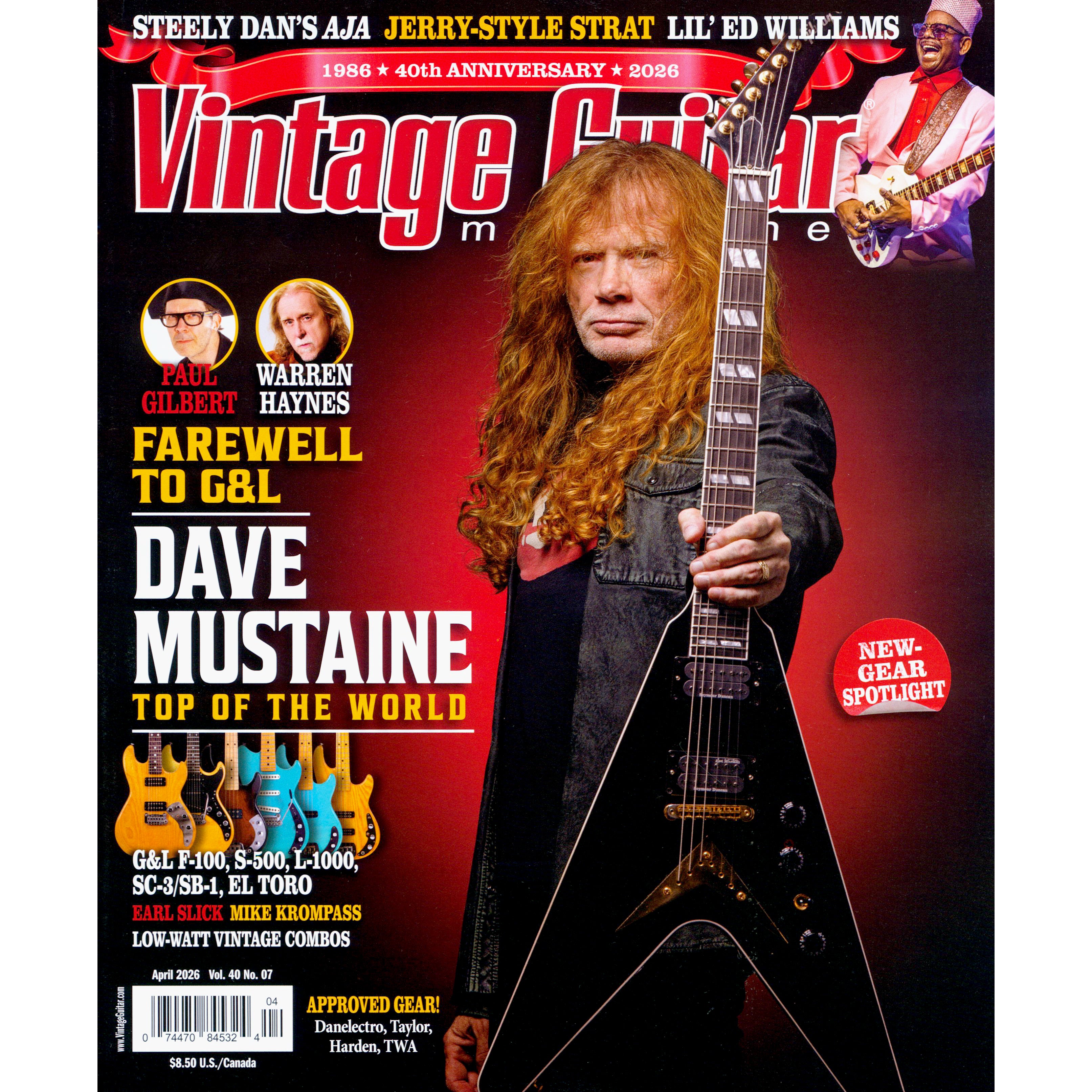 Vintage Guitar Magazine - April 2026 – Elderly Instruments