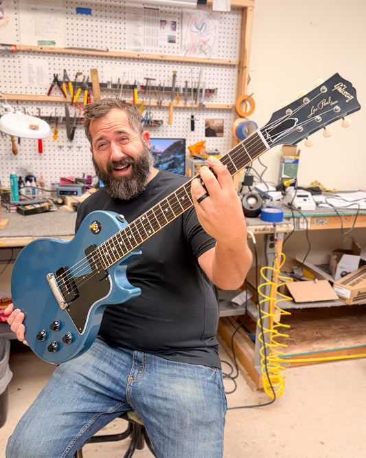 Showroom photo of Gibson Custom Shop 1957 Reissue Les Paul Special Electric Guitar (2023)