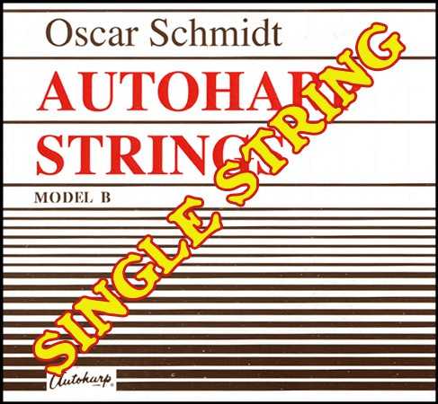Autoharp Single String, 34A#, B-Model