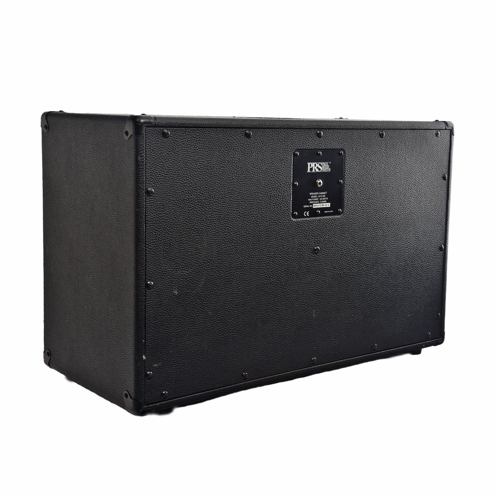 Back and side of PRS 212 DB Guitar Speaker Cabinet