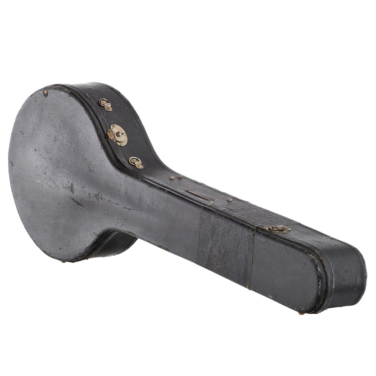 Case of Gibson TB-6 Checkerboard Conversion Resonator Banjo (1928)