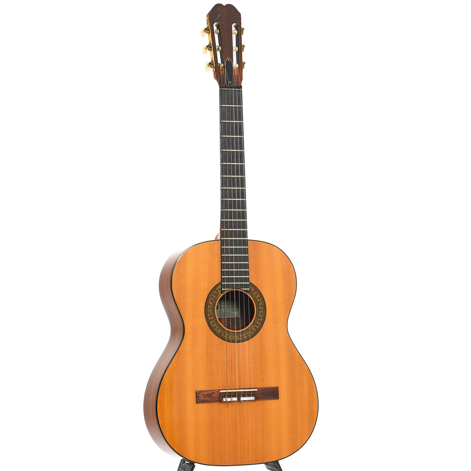 Full front and side of Epiphone EC-300 Barcelona Custom Classical Guitar (1966)