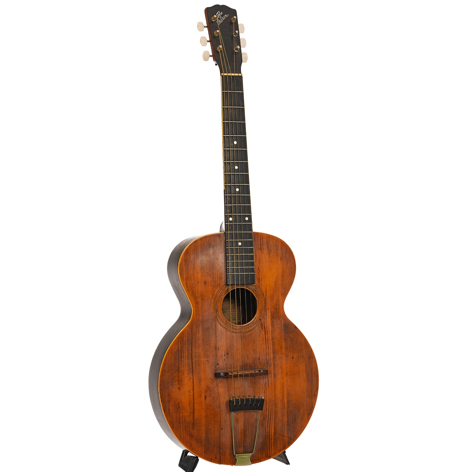 Front and side of Gibson L-1 Archtop Guitar