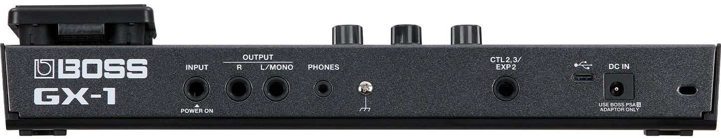 Boss GX-1 Guitar Effects Processor, Back
