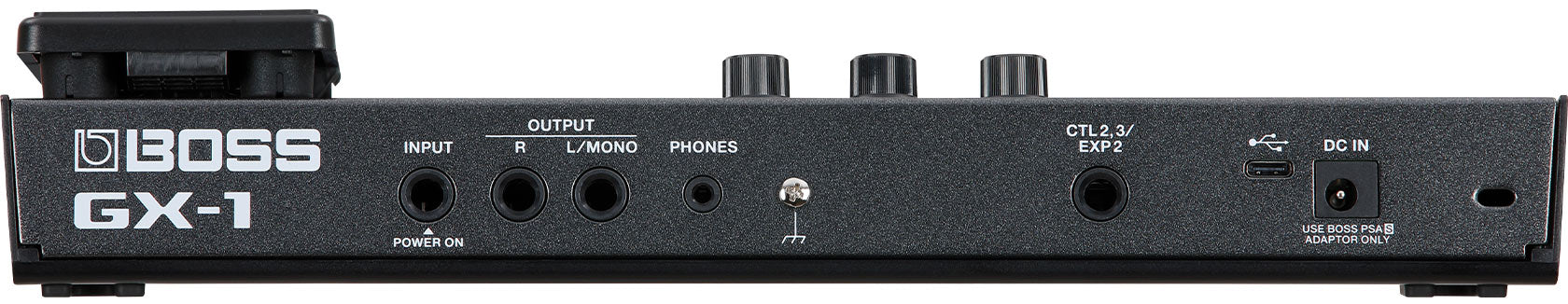 Boss GX-1 Guitar Effects Processor, Back