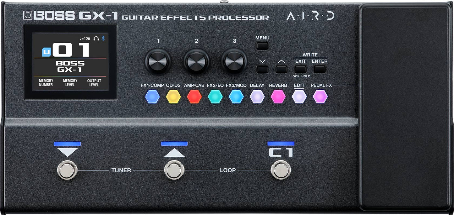 Boss GX-1 Guitar Effects Processor, Top 2