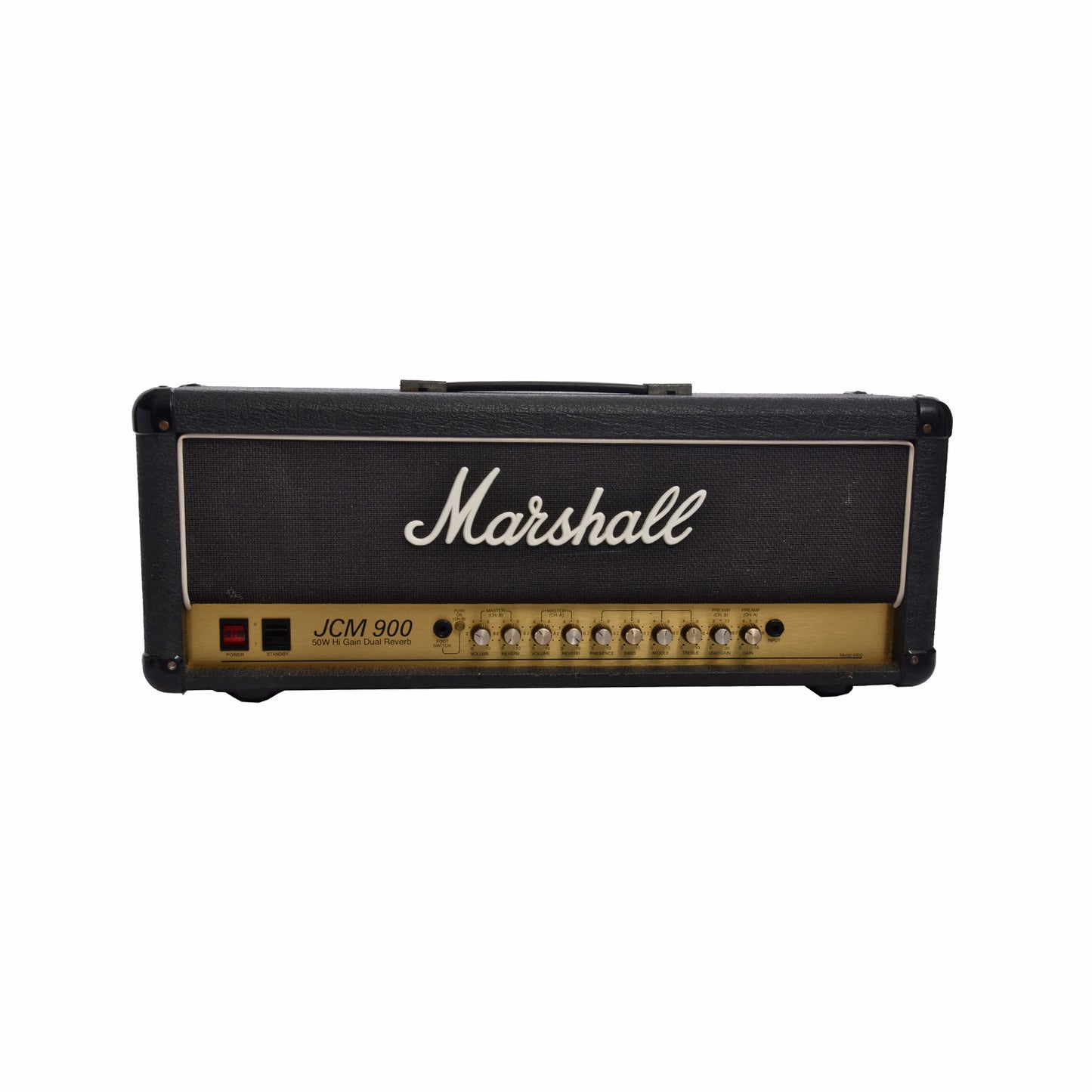 Front of Marshall JCM900 4500 Dual Reverb