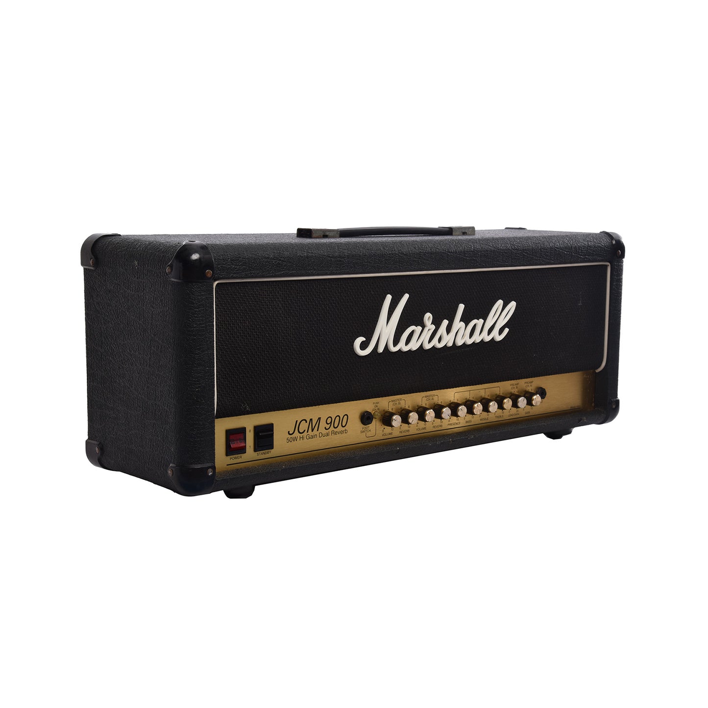 Front and side of Marshall JCM900 4500 Dual Reverb