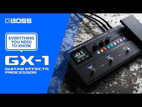 Boss GX-1 Guitar Effects Processor – Elderly Instruments