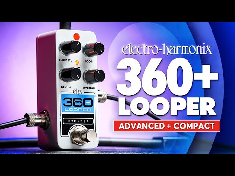 electro harmonix loop pedal Electro Harmonix Pico 360+ Looper Effect Pedal – Elderly Instruments