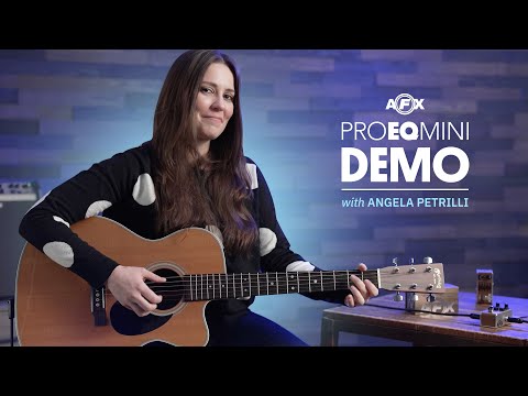 Fishman AFX Pro EQ Mini Acoustic Preamp & EQ Acoustic Guitar Pedal, Video