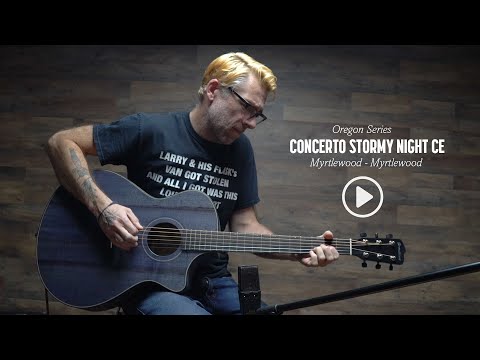 Video Demo of Breedlove Oregon Concerto Stormy Night CE Acoustic-Electric Guitar