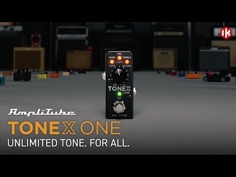 tonex one pedal IK Multimedia TONEX ONE Amplifier/Cab/Pedal Modeler – Elderly Instruments