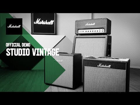 Video Demo of Marshall Studio Vintage